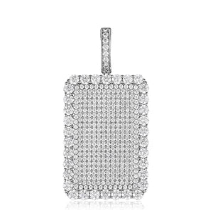 Sparkling Men Hip Hop Moissanite Cross Shiny Pendant 925 Sterling Silver Charm Exquisite Necklace Man Jewelry For Christmas Gift